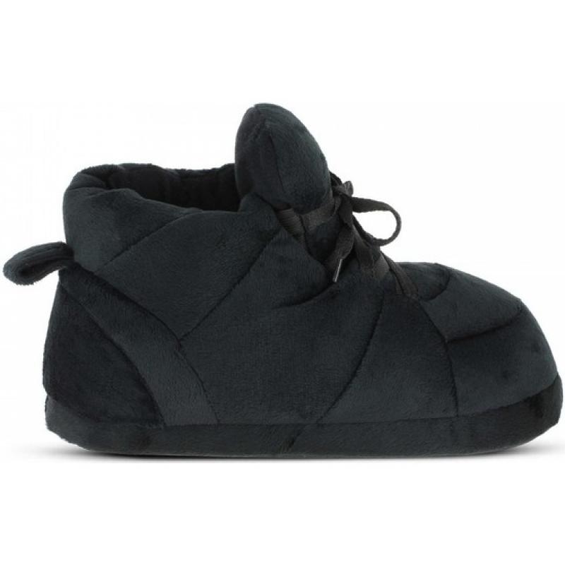 Zwarte sneaker model sloffen/pantoffels voor dames